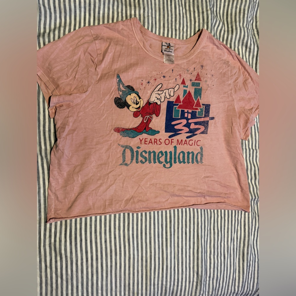 Disneyland 35 years of magic crop tee